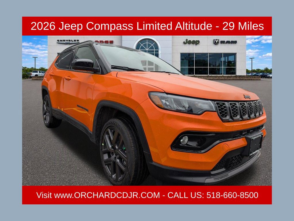 New 2026 Jeep Compass Limited