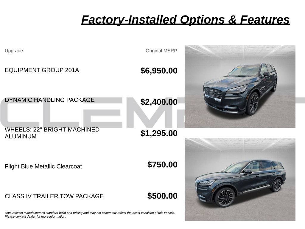 Used 2023 Lincoln Aviator Reserve w/ Equipment Group 201A AWD/4WD image 5