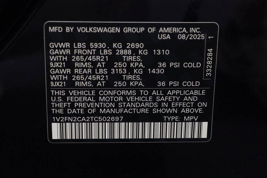 New 2026 Volkswagen Atlas SEL Premium R-Line image 25