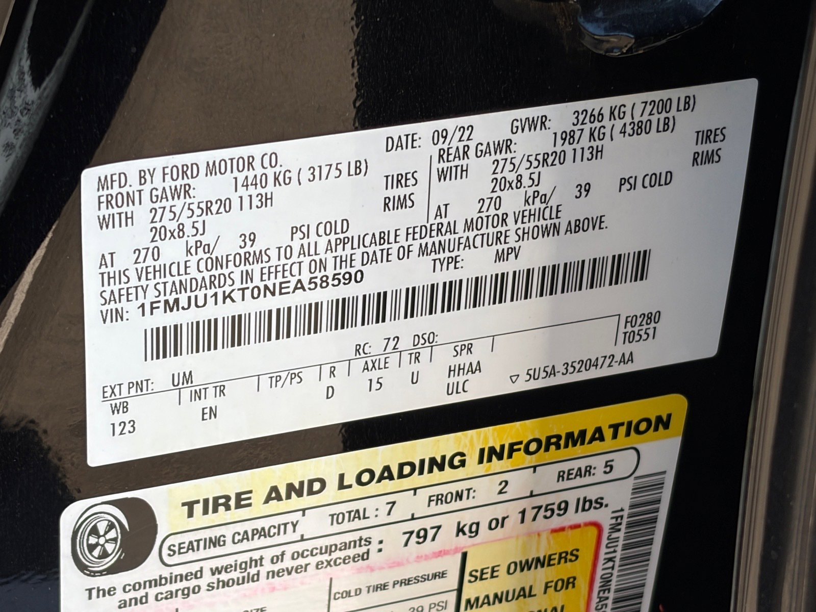 Used 2022 Ford Expedition Limited image 11