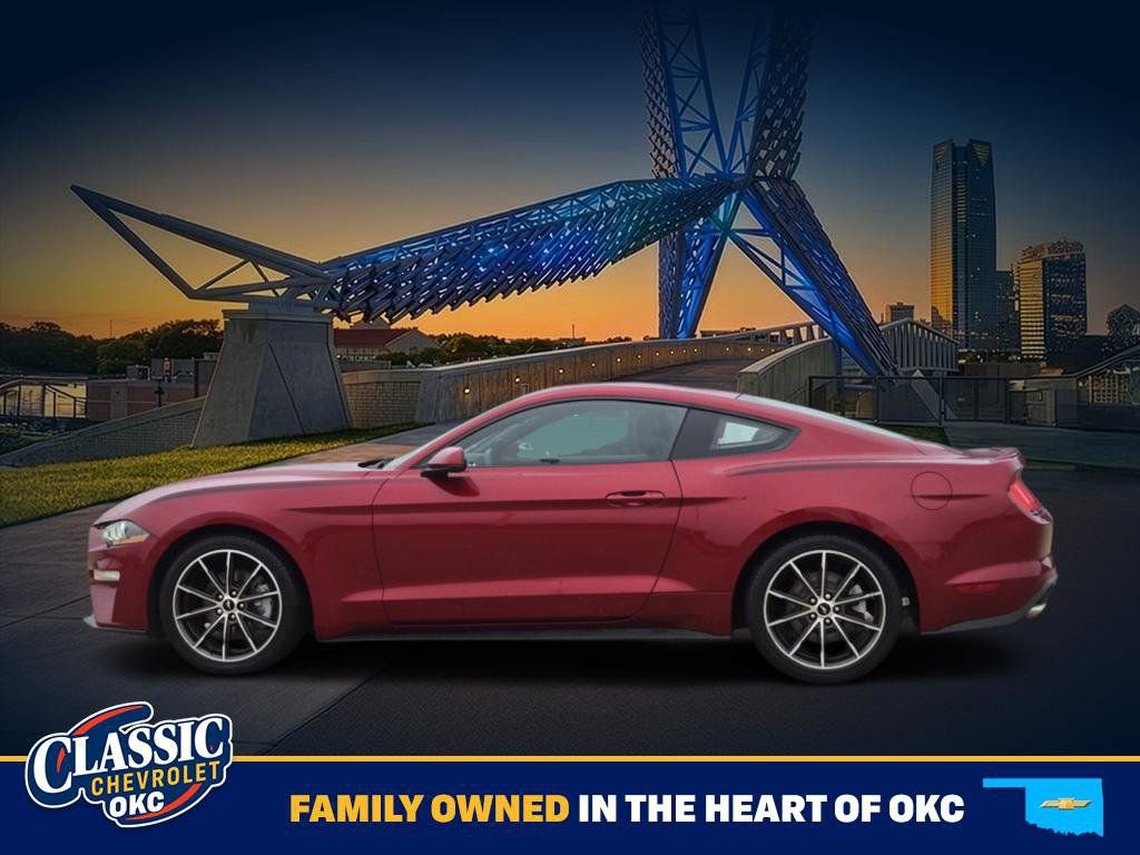 Used 2018 Ford Mustang Premium w/ Wheel & Stripe Package RWD image 4