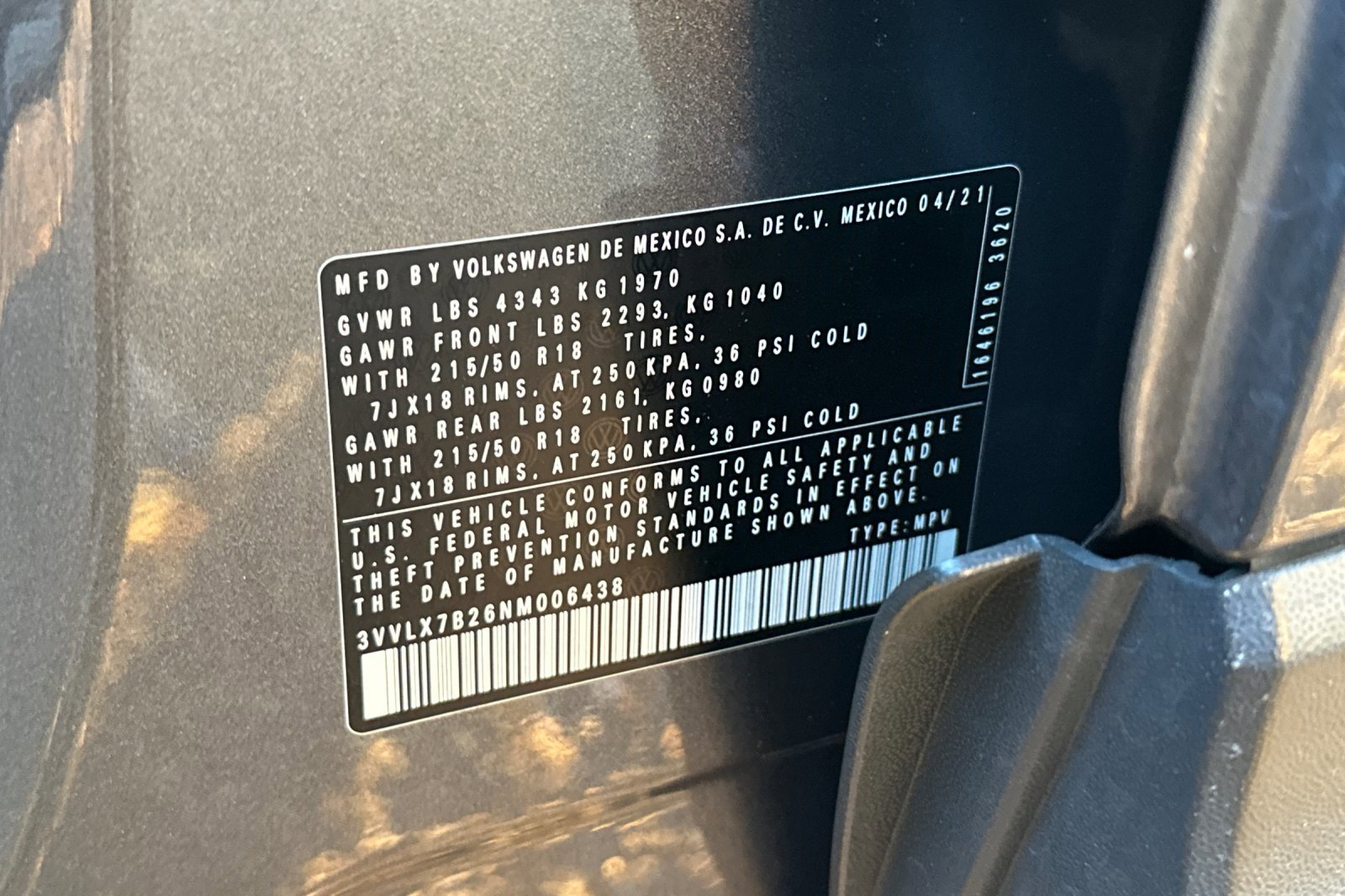 Certified 2022 Volkswagen Taos SE image 28