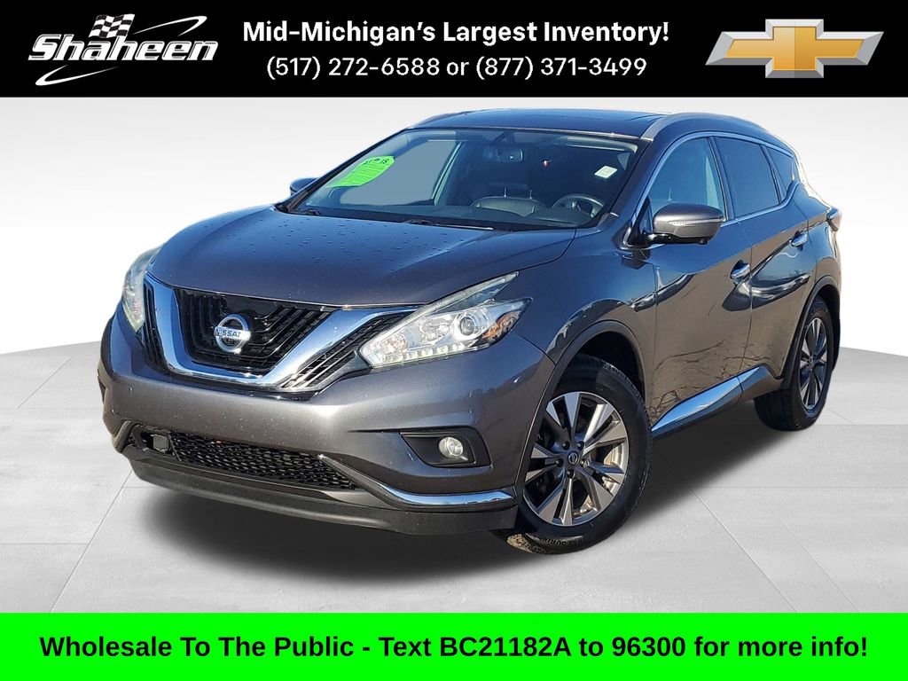 Used 2015 Nissan Murano SL w/ SL Technology Package