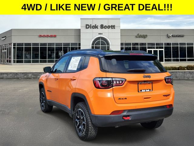 Used 2026 Jeep Compass Trailhawk AWD/4WD video 3