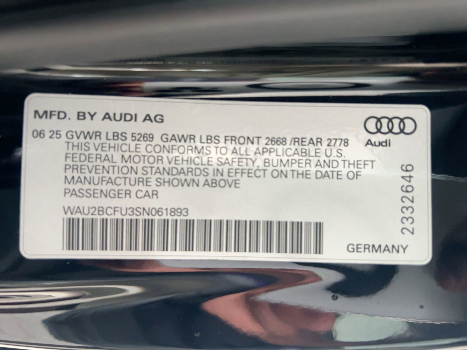 New 2025 Audi A5 2.0T Premium Plus image 16