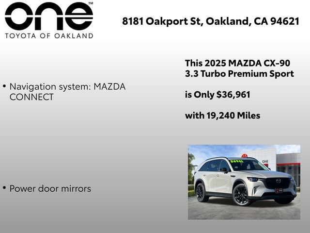 Used 2025 MAZDA CX-90 3.3 Turbo w/ Premium Sport Pkg image 5