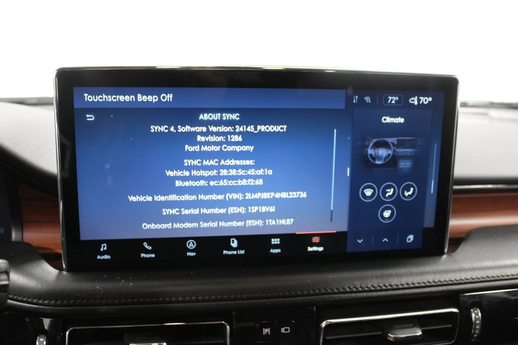 Used 2022 Lincoln Nautilus Reserve w/ Equipment Group 201A image 53