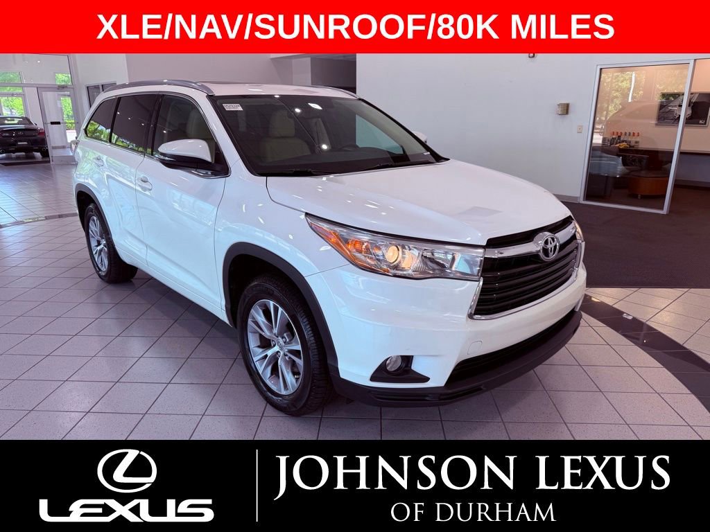 Used 2015 Toyota Highlander XLE FWD image 1