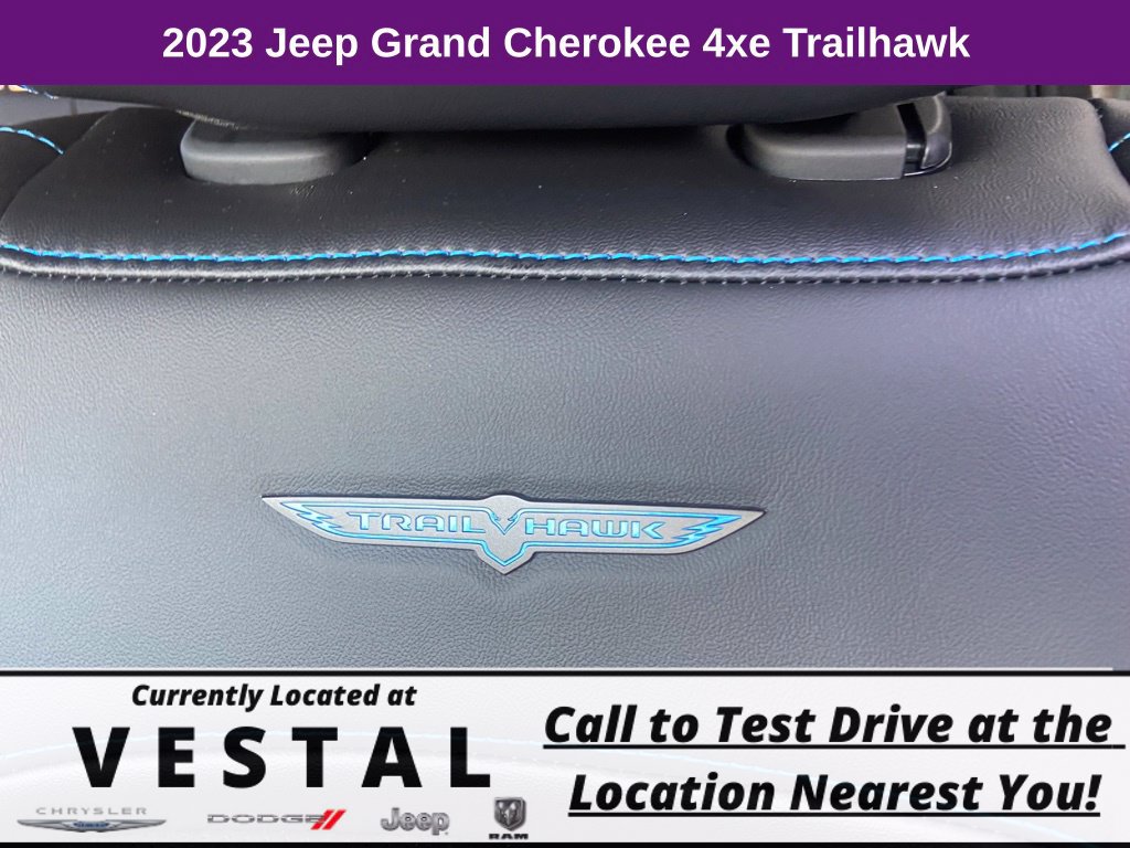 New 2023 Jeep Grand Cherokee Trailhawk w/ Advanced Protech Group II AWD/4WD image 39