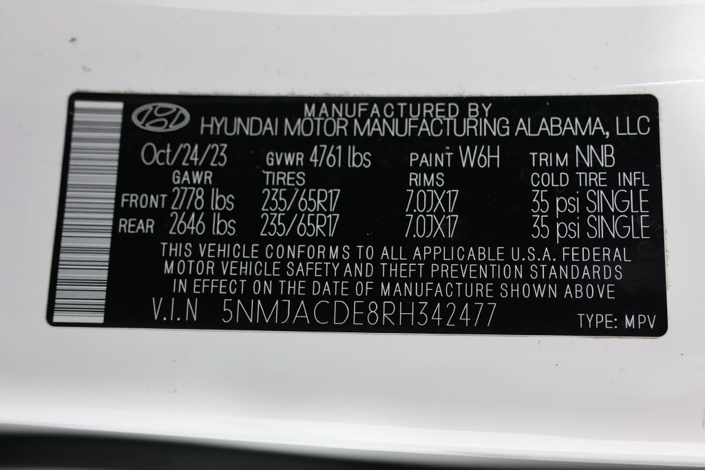 Used 2024 Hyundai Tucson SE AWD/4WD image 26