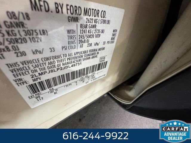 Used 2018 Lincoln MKX Reserve w/ Lincoln MKX Climate Package AWD/4WD image 27