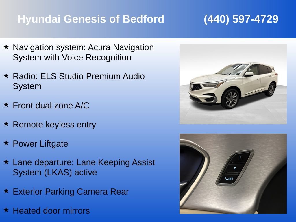 Used 2019 Acura RDX FWD w/ Technology Package image 7