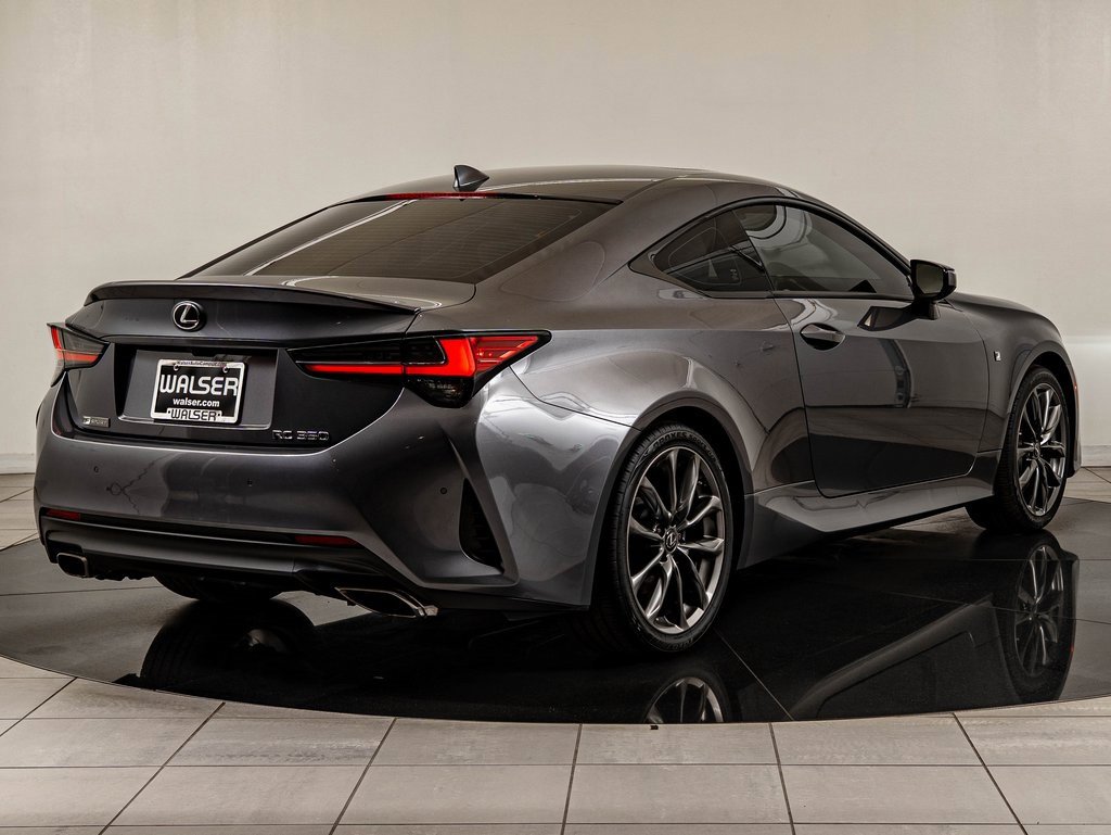 Certified 2020 Lexus RC 350 F Sport w/ Accessory Package image 10