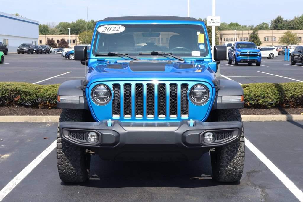 Used 2022 Jeep Wrangler Unlimited Rubicon 4xe w/ Cold Weather Group AWD/4WD image 2