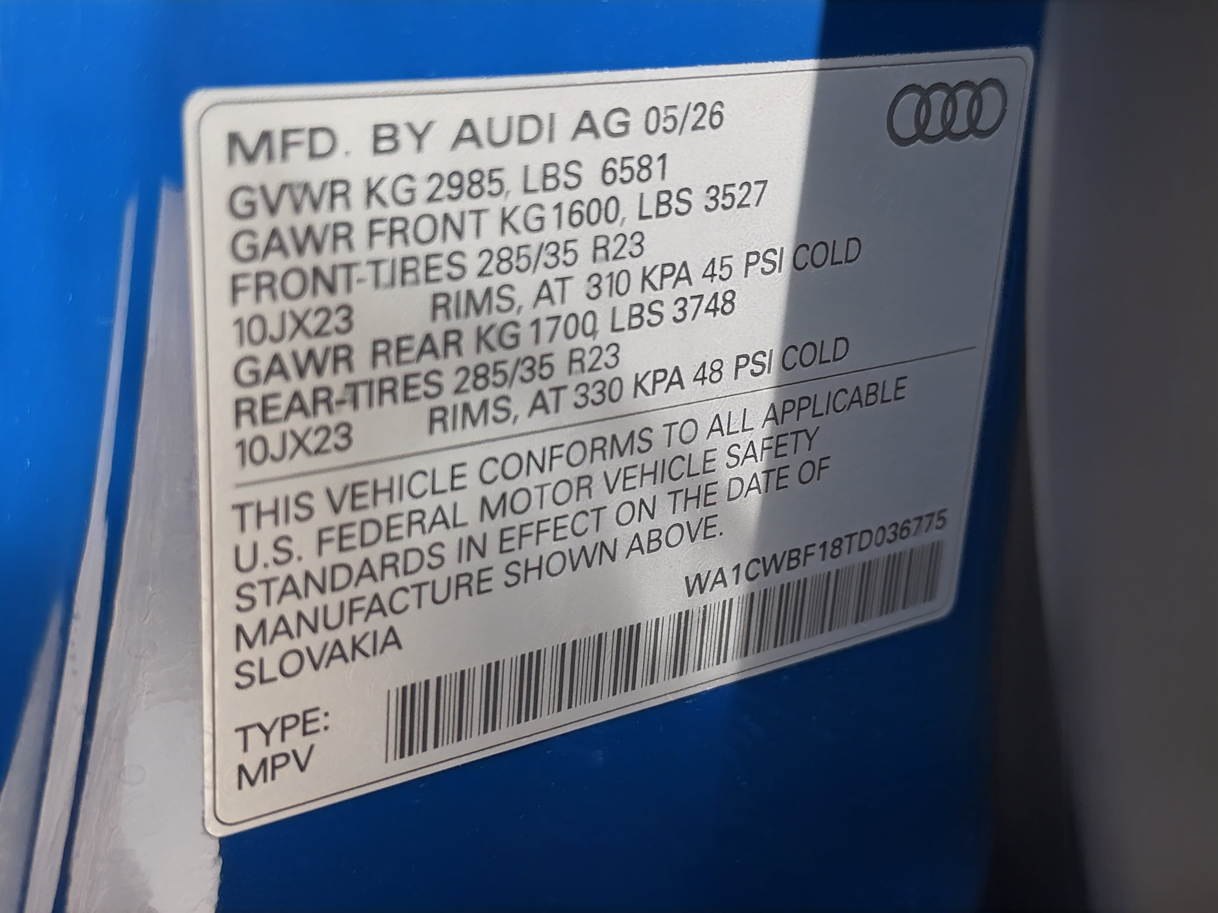 New 2026 Audi SQ8 Prestige AWD/4WD image 27