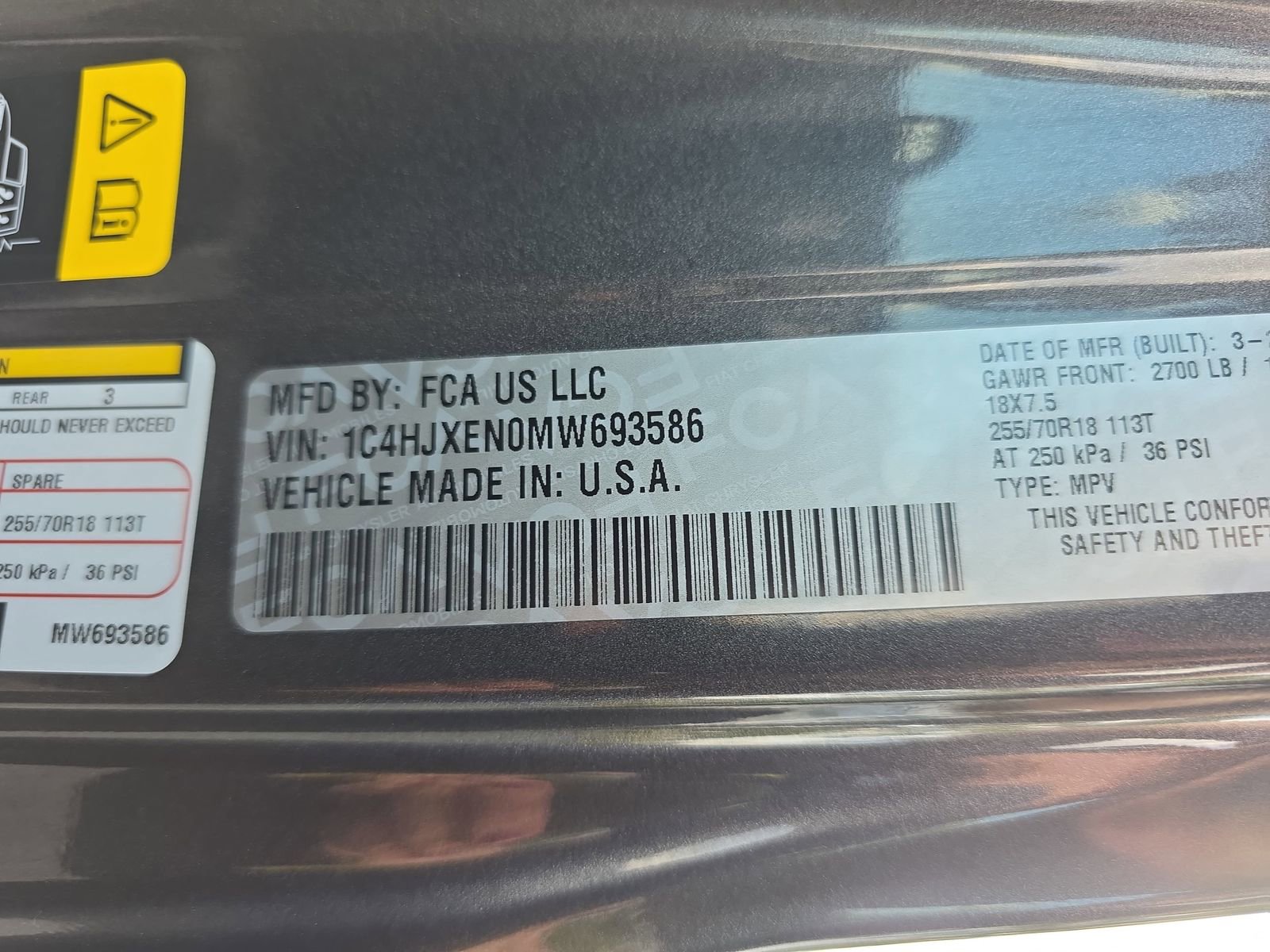 Used 2021 Jeep Wrangler Unlimited Sahara image 33