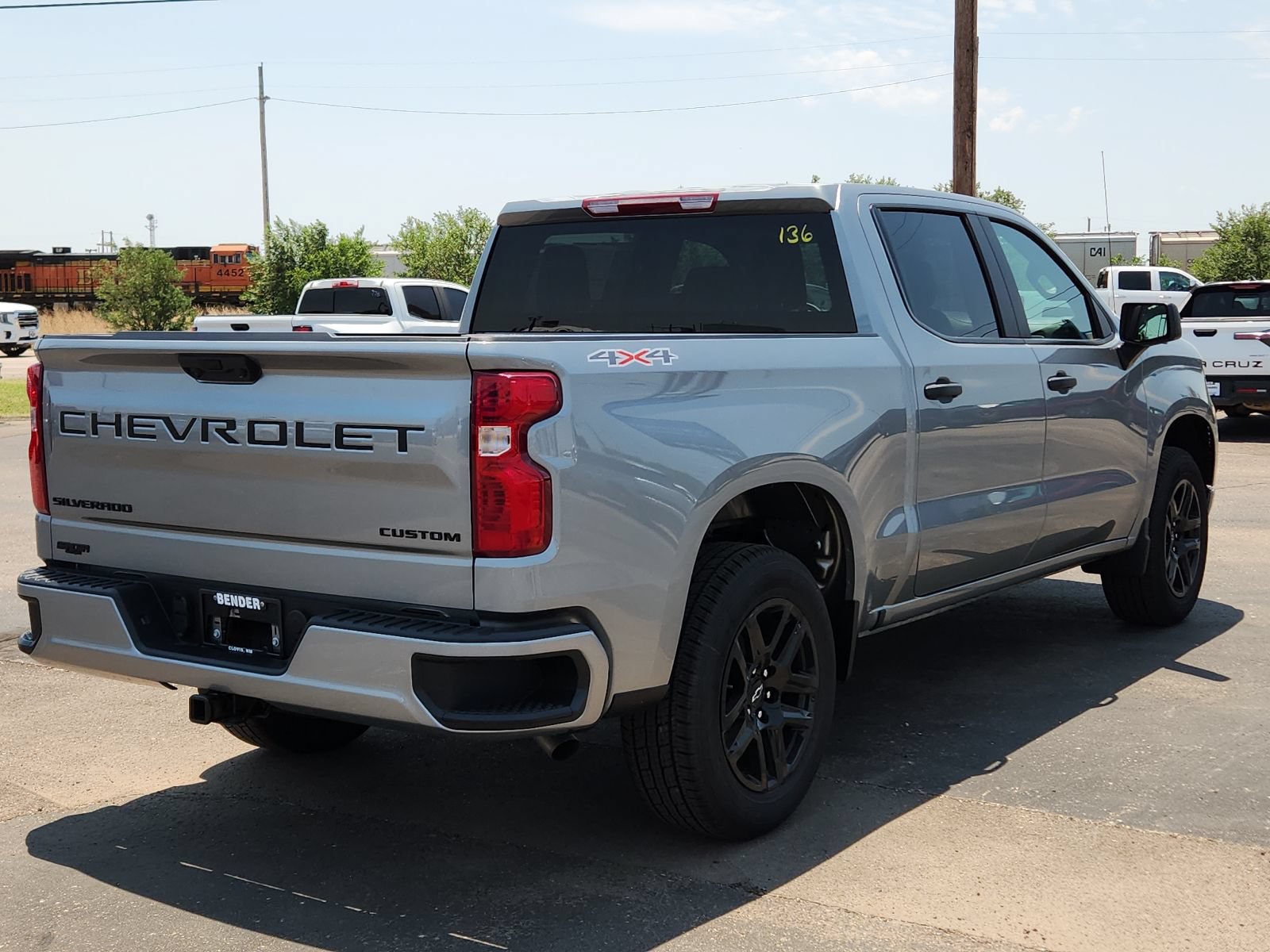 New 2026 Chevrolet Silverado 1500 Custom w/ LPO, Dark Essentials Package AWD/4WD image 4