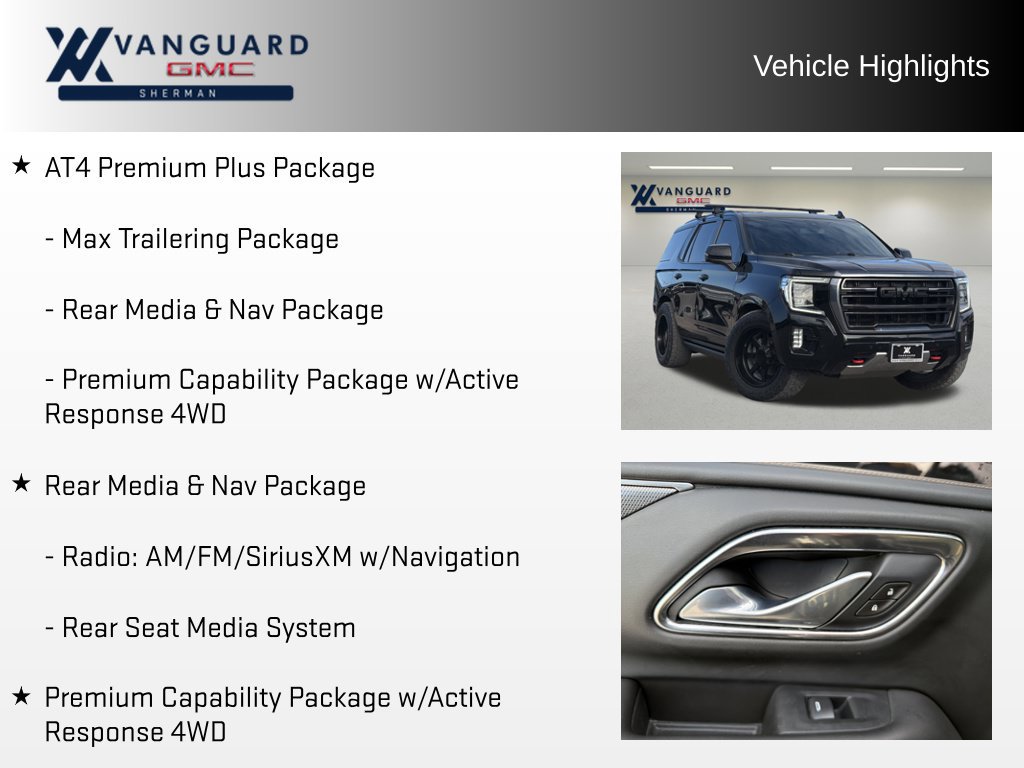 Used 2021 GMC Yukon AT4 w/ AT4 Premium Plus Package AWD/4WD image 26