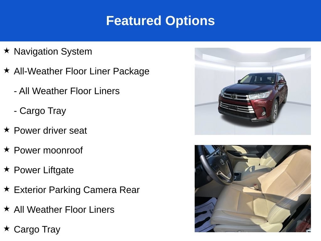 Used 2018 Toyota Highlander XLE AWD/4WD image 3