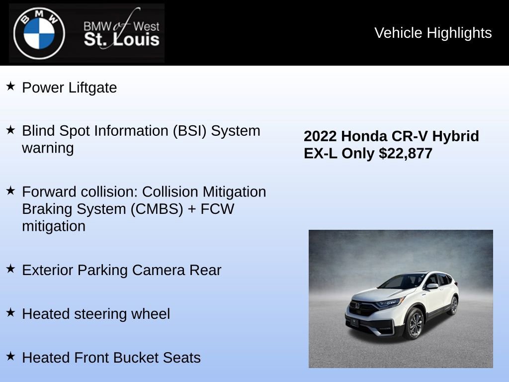 Used 2022 Honda CR-V EX-L image 7