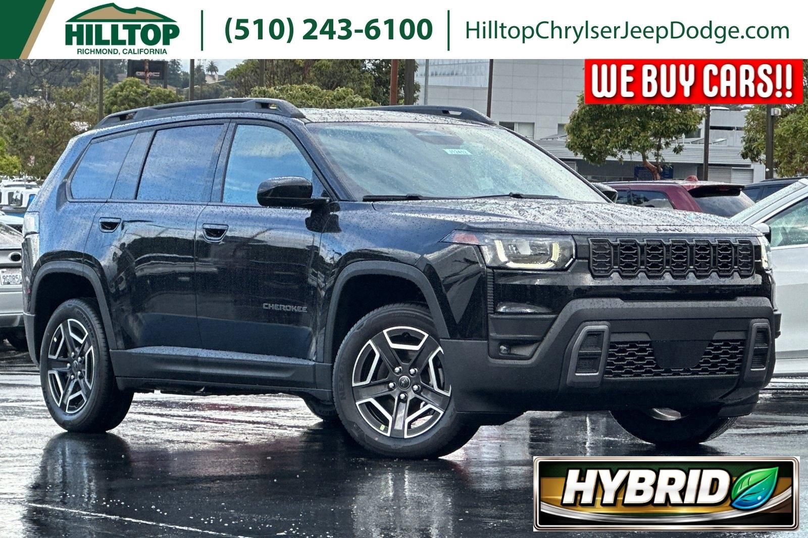 New 2026 Jeep Cherokee Laredo AWD/4WD image 1