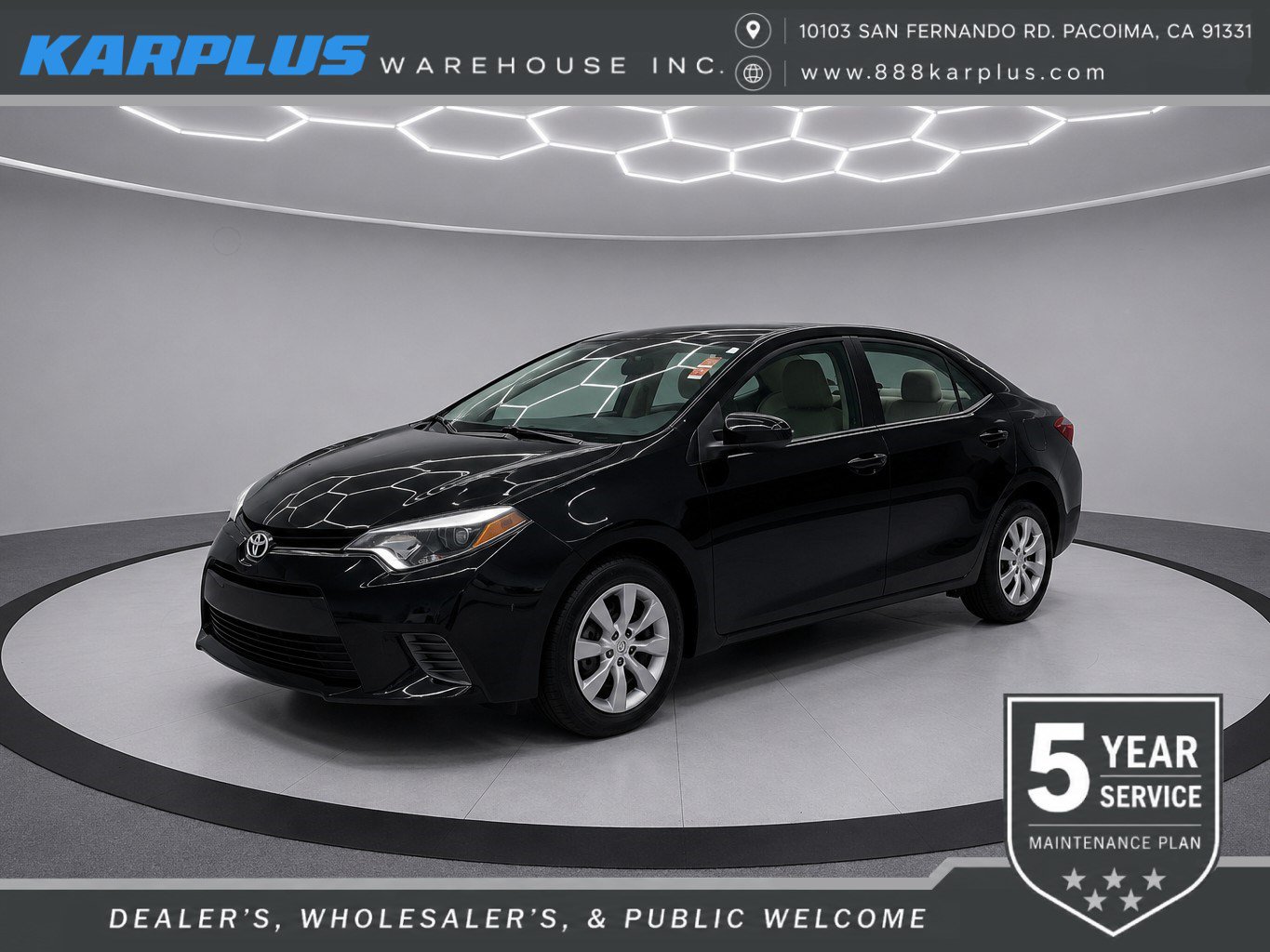 Used 2015 Toyota Corolla LE w/ Protection Package