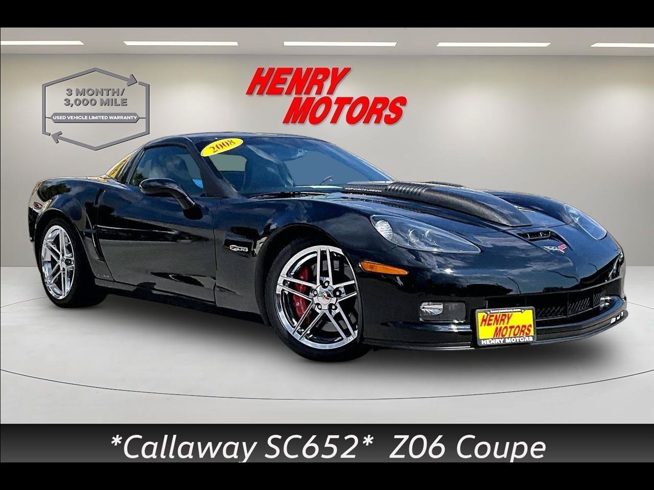 Used 2008 Chevrolet Corvette Z06 w/ Preferred Equipment Group RWD image 1