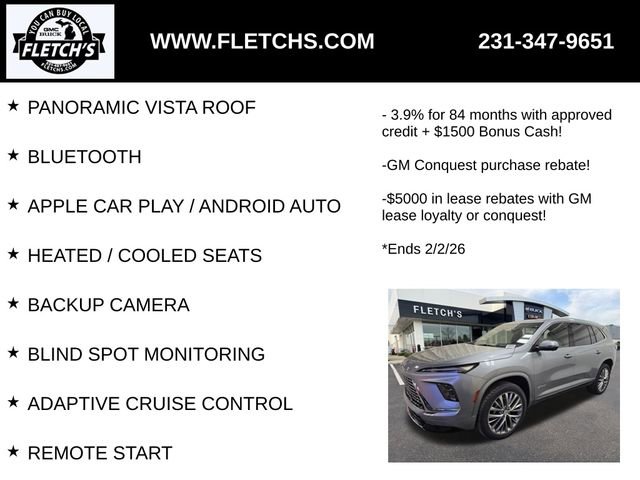 New 2026 Buick Enclave Avenir w/ Super Cruise Package image 2