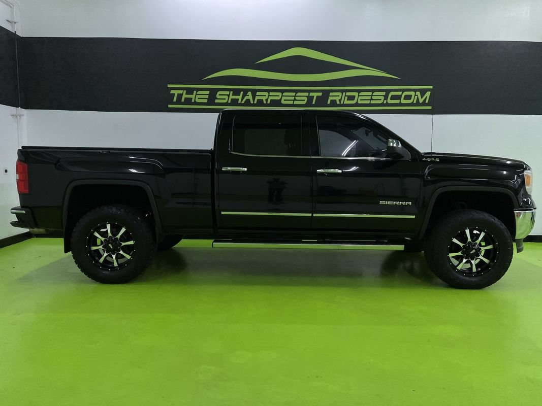 Used 2015 GMC Sierra 1500 SLT w/ SLT Crew Cab Value Package AWD/4WD image 11
