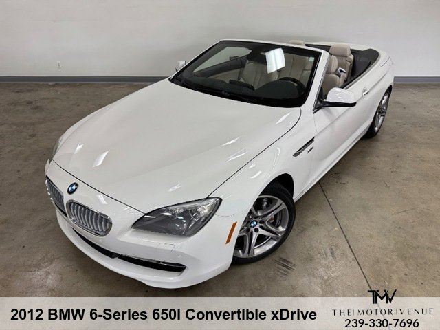 Used 2012 BMW 650i xDrive Convertible AWD/4WD image 7