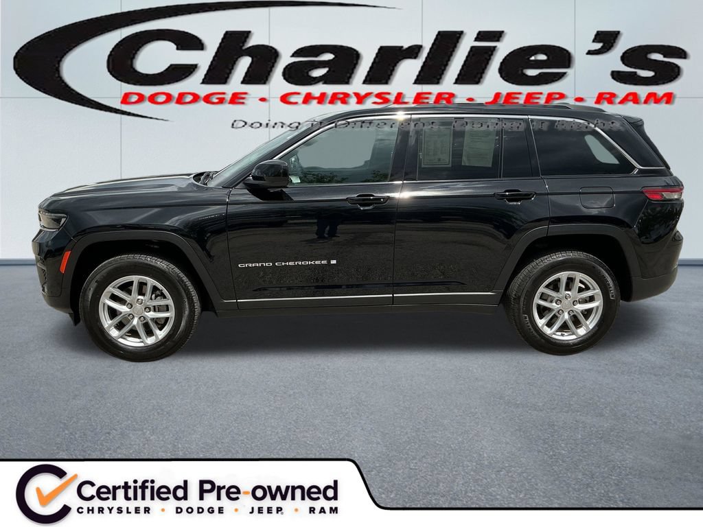 Certified 2025 Jeep Grand Cherokee Laredo X w/ Luxury Tech Group I AWD/4WD image 1