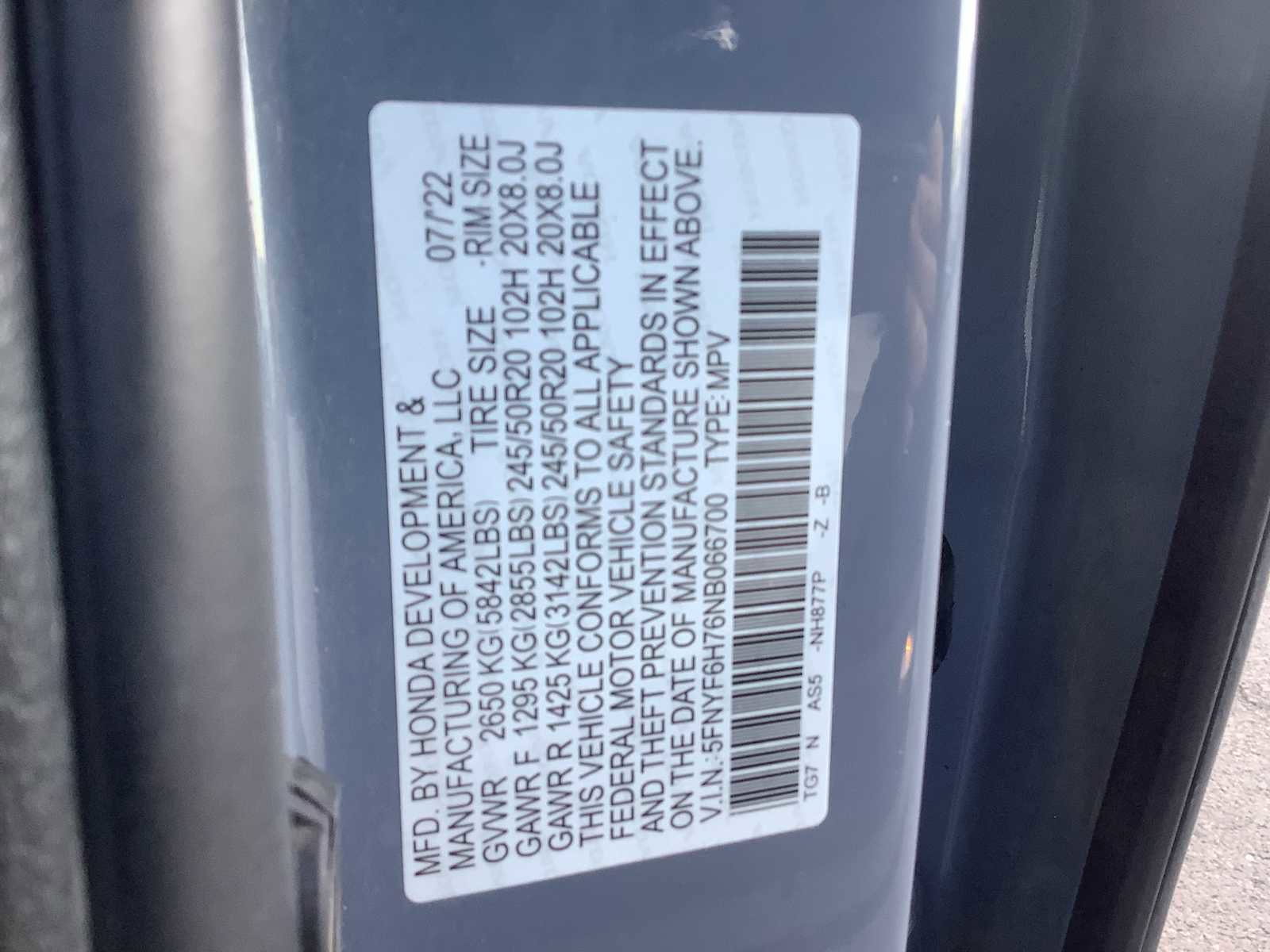 Used 2022 Honda Pilot Black Edition image 21