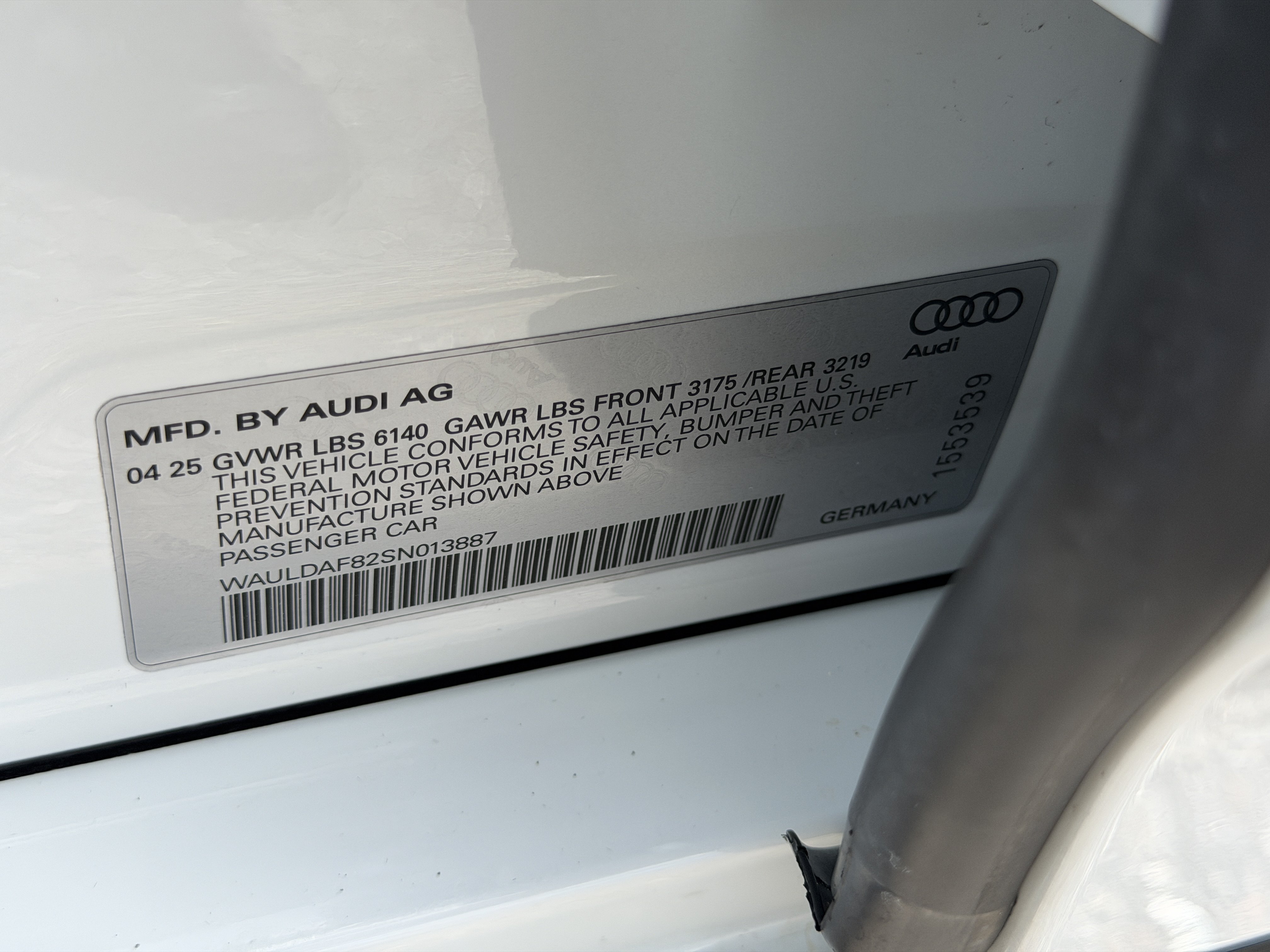 Used 2025 Audi A8 L 3.0T AWD/4WD image 39