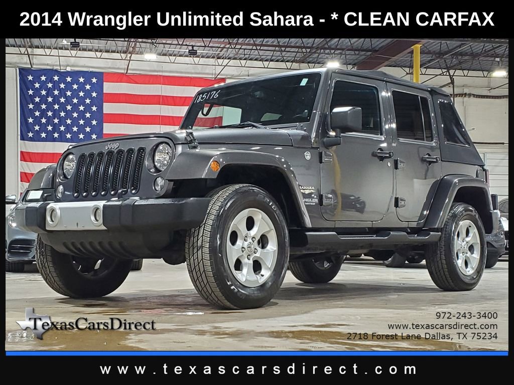 Used 2014 Jeep Wrangler Unlimited Sahara w/ Connectivity Group