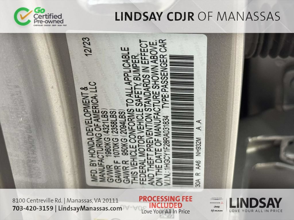 Used 2024 Honda Accord LX image 13