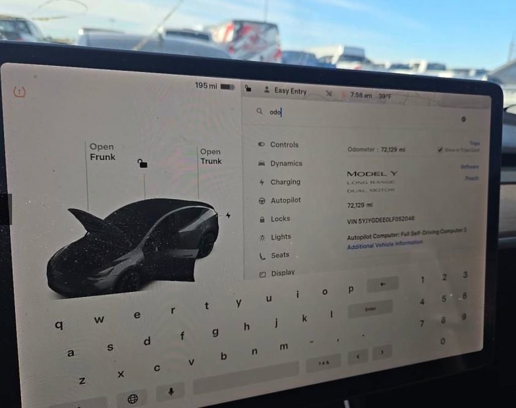 Used 2020 Tesla Model Y Long Range AWD/4WD image 8