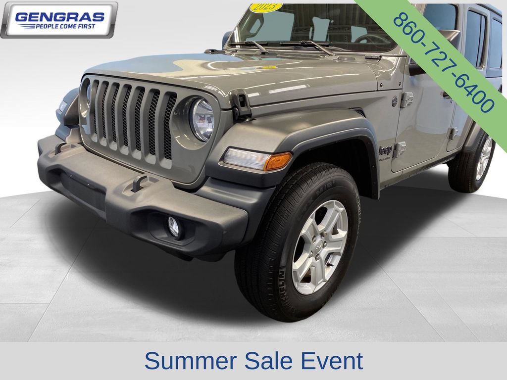 Used 2023 Jeep Wrangler Unlimited Sport AWD/4WD image 47