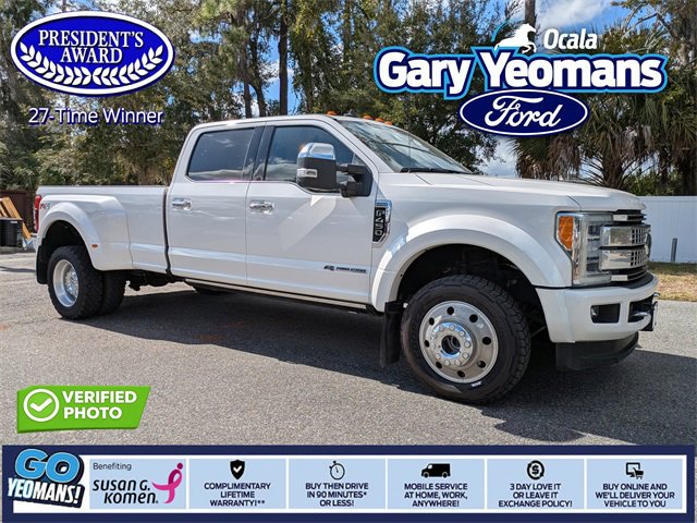 Certified 2019 Ford F450 Platinum w/ Platinum Ultimate Package image 1