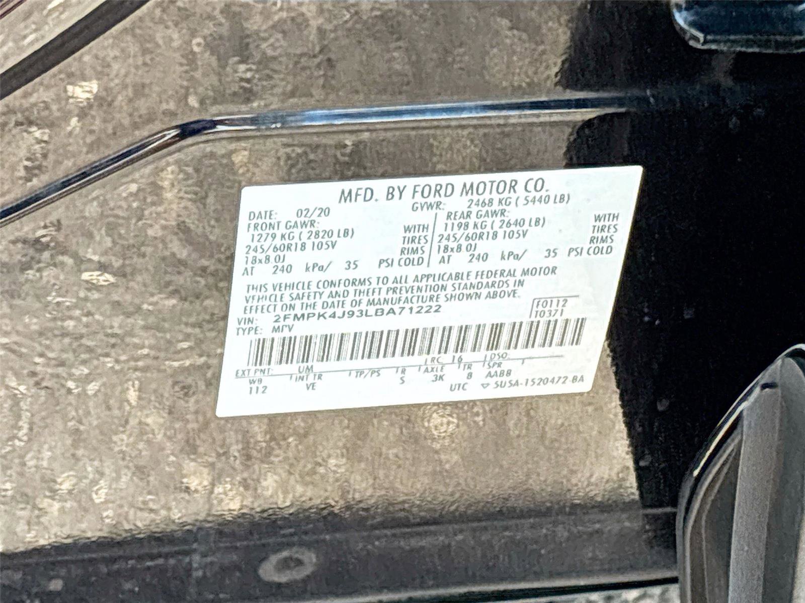 Used 2020 Ford Edge SEL AWD/4WD image 31