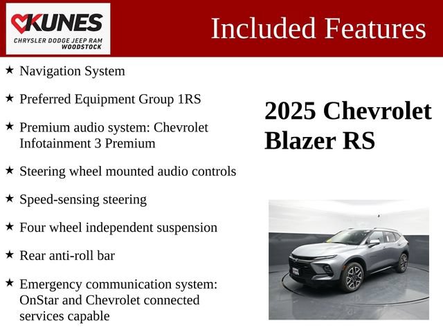 Used 2025 Chevrolet Blazer RS AWD/4WD image 3