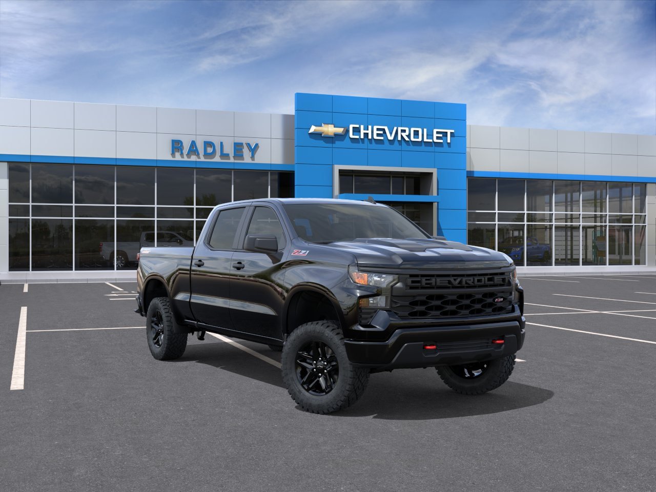 New 2026 Chevrolet Silverado 1500 Custom Trail Boss AWD/4WD image 1