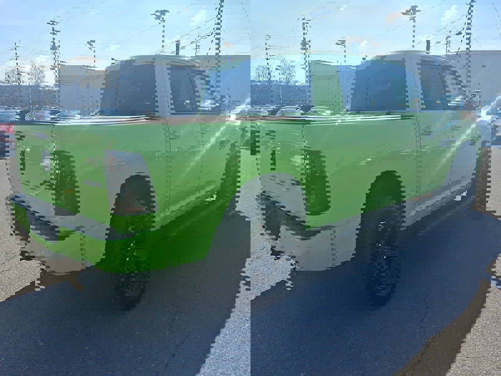 Used 2017 RAM 1500 Sport w/ Sublime Green Sport Package image 4