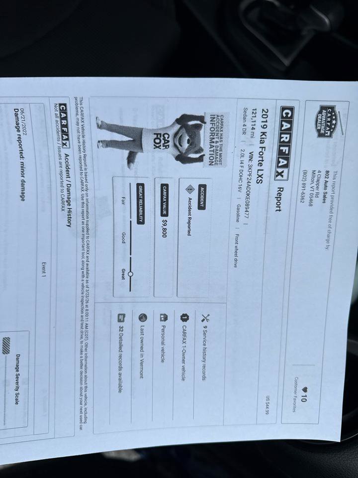 Used 2019 Kia Forte LXS image 10