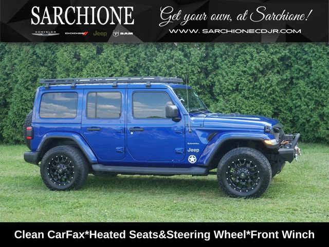 Used 2019 Jeep Wrangler Unlimited Sahara w/ Cold Weather Group AWD/4WD video 1