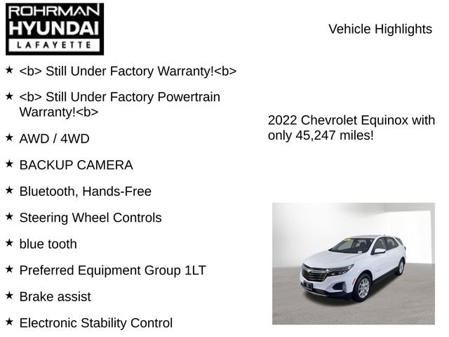 Used 2022 Chevrolet Equinox LT image 7