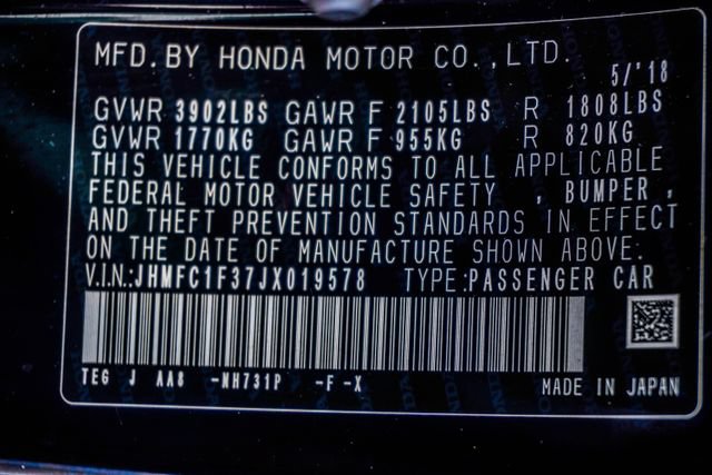 Used 2018 Honda Civic EX-T image 35