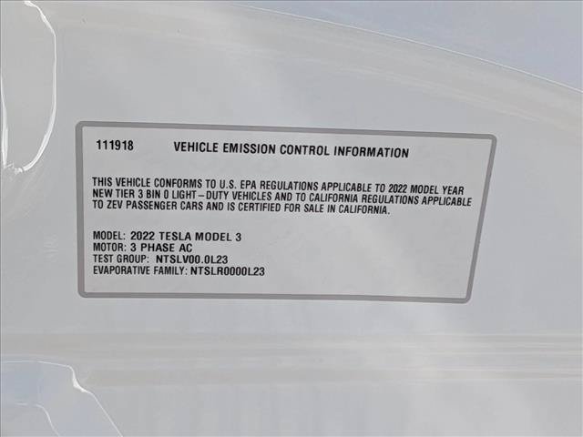 Used 2022 Tesla Model 3 Performance AWD/4WD image 24