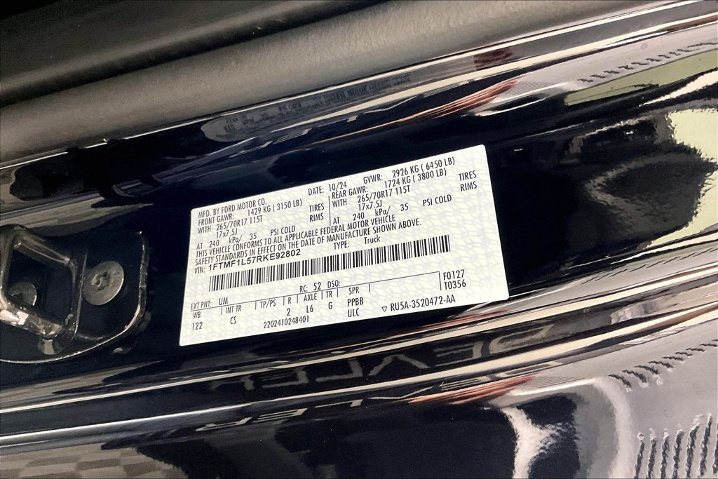 Used 2024 Ford F150 XL w/ Equipment Group 103A High AWD/4WD image 35