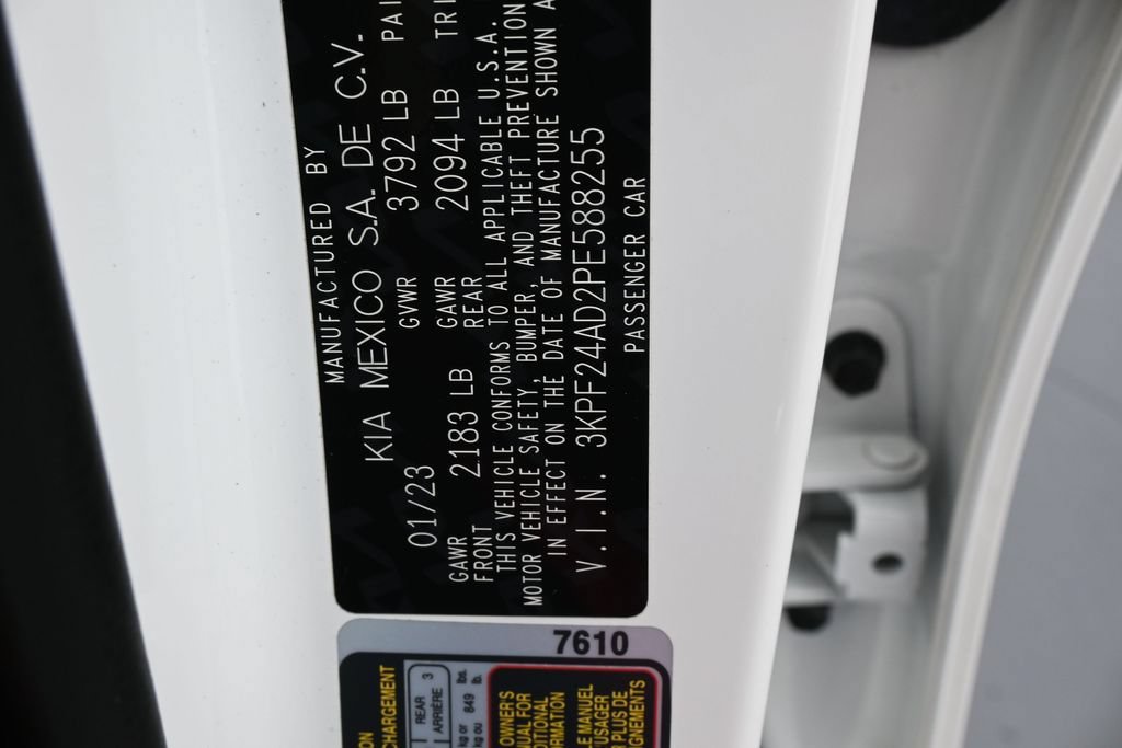 Used 2023 Kia Forte LXS FWD image 17