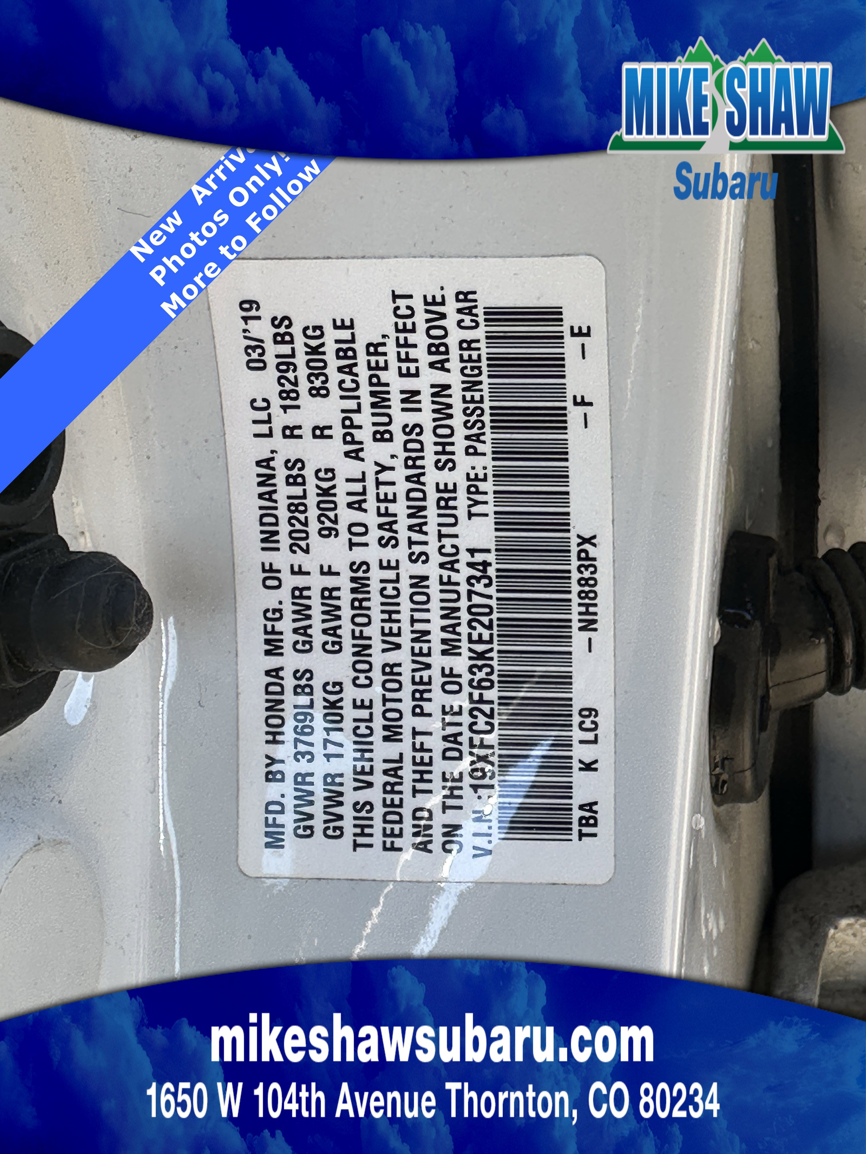 Used 2019 Honda Civic LX image 15